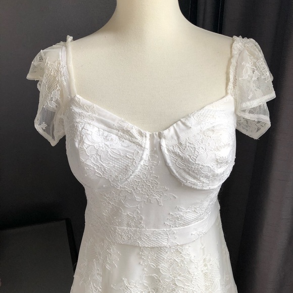 Astr The Label Poppy Lace White Dress - Picture 3 of 11